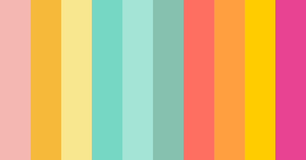 Download electric dreamscape color palette PNG image (landscape)