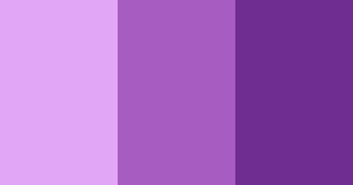 Download electric amethyst dream color palette PNG image (landscape)