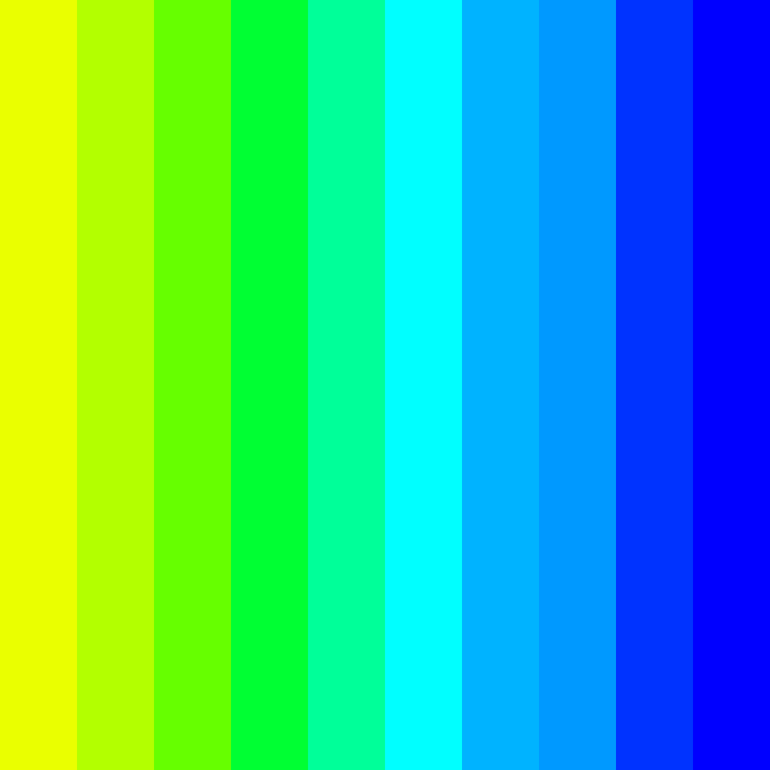 Download neon dreams color palette PNG image (square)