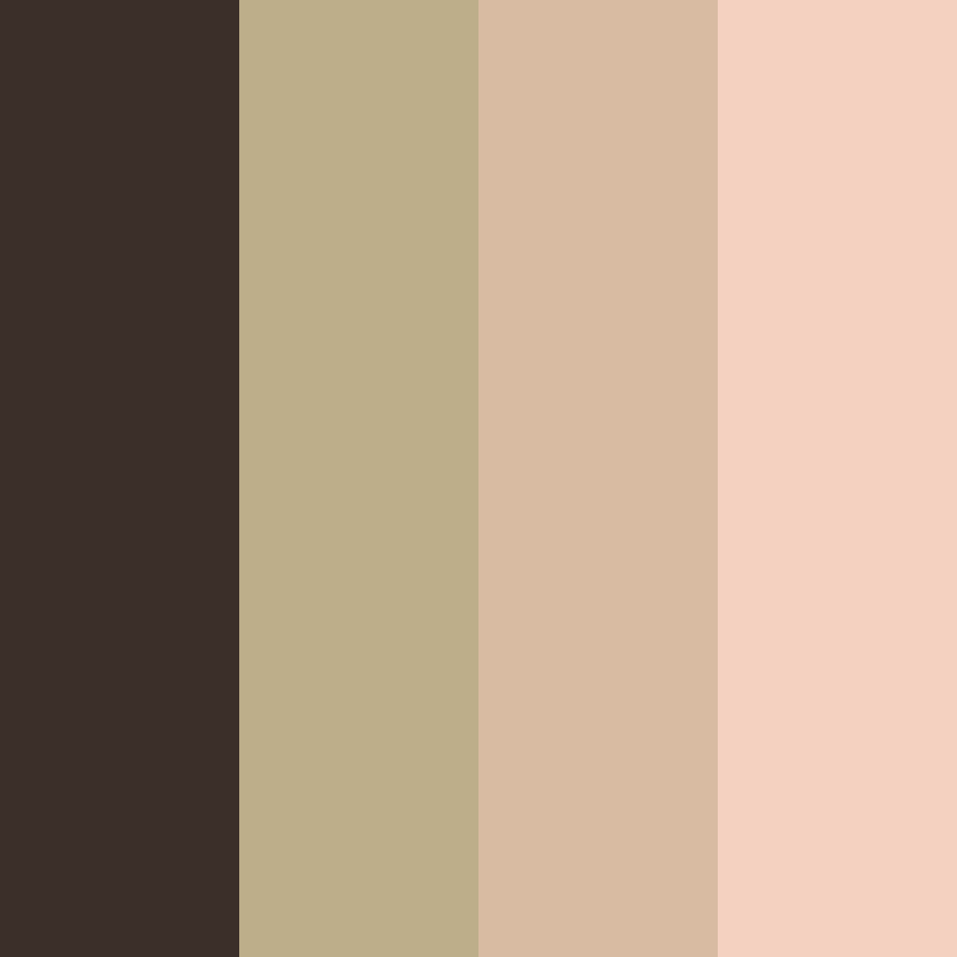 Download peach agate storm color palette PNG image (square)