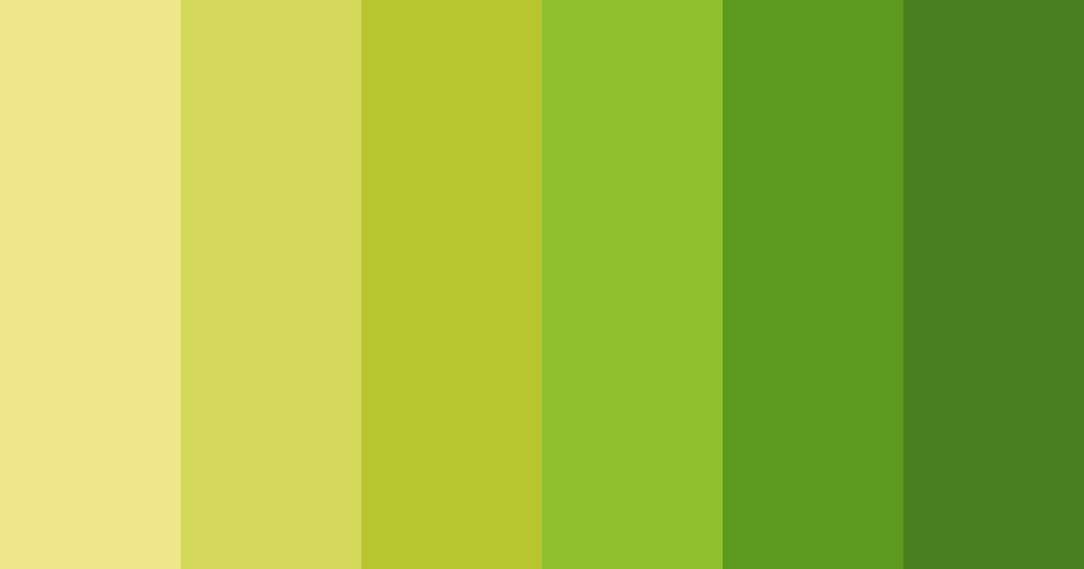 Download lush meadow harmony color palette PNG image (landscape)