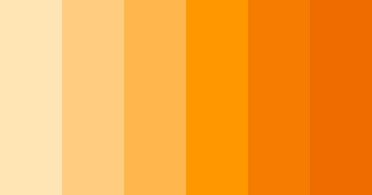 Download sunset citrus symphony color palette PNG image (landscape)