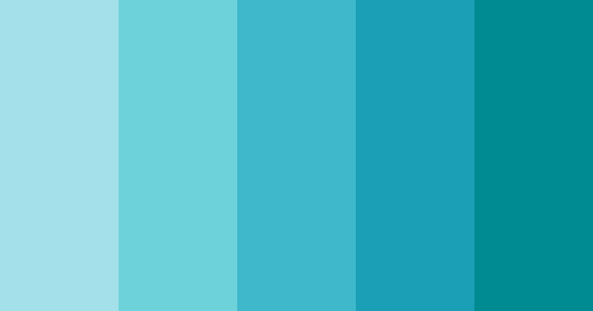 Download aquatic harmony color palette PNG image (landscape)