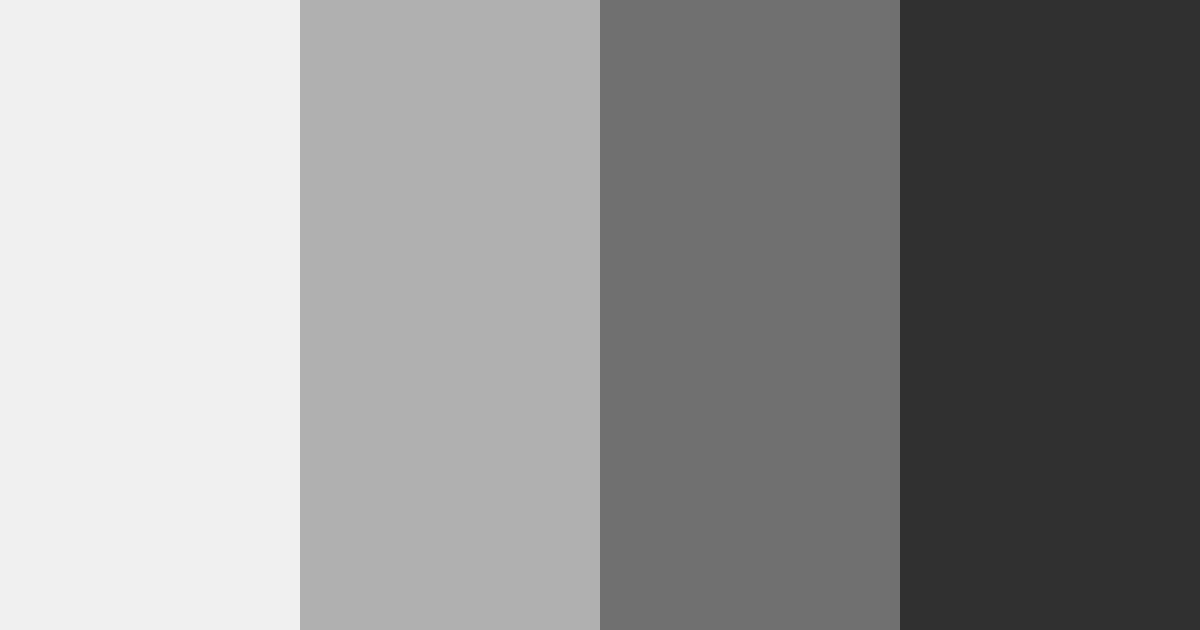 Download shades of gray color palette PNG image (landscape)