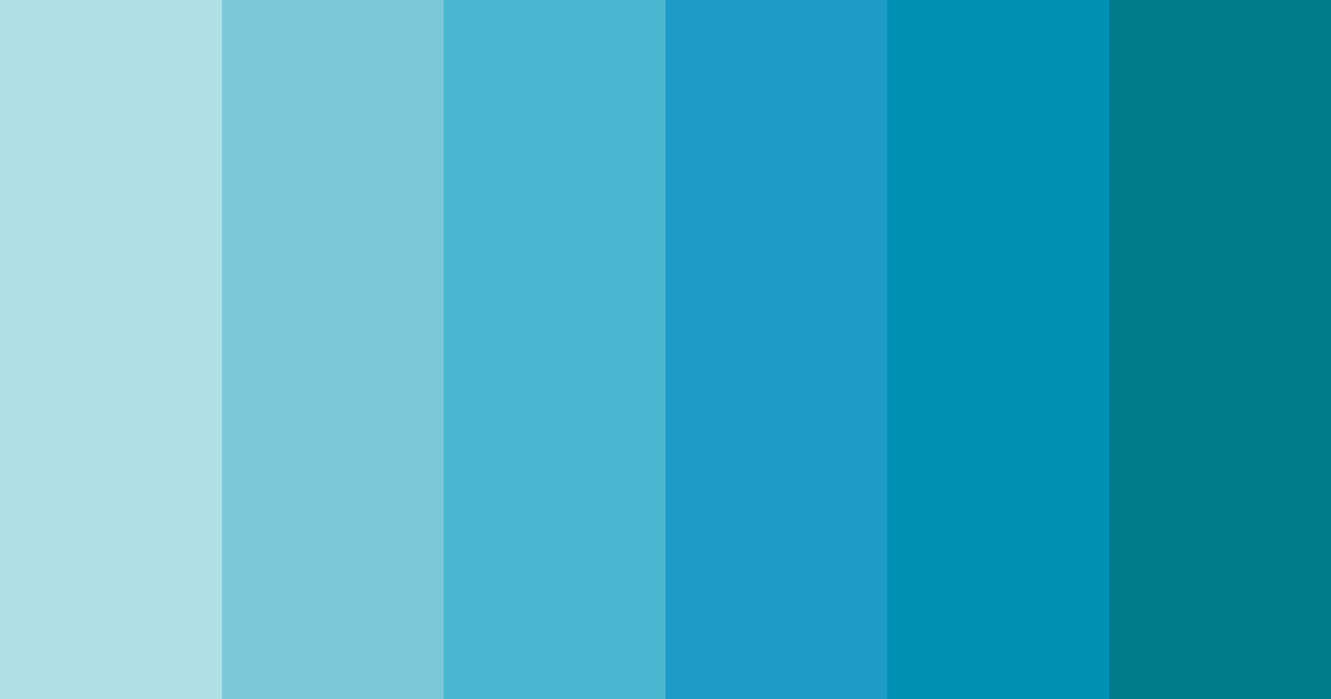 Download oceanic breeze color palette PNG image (landscape)