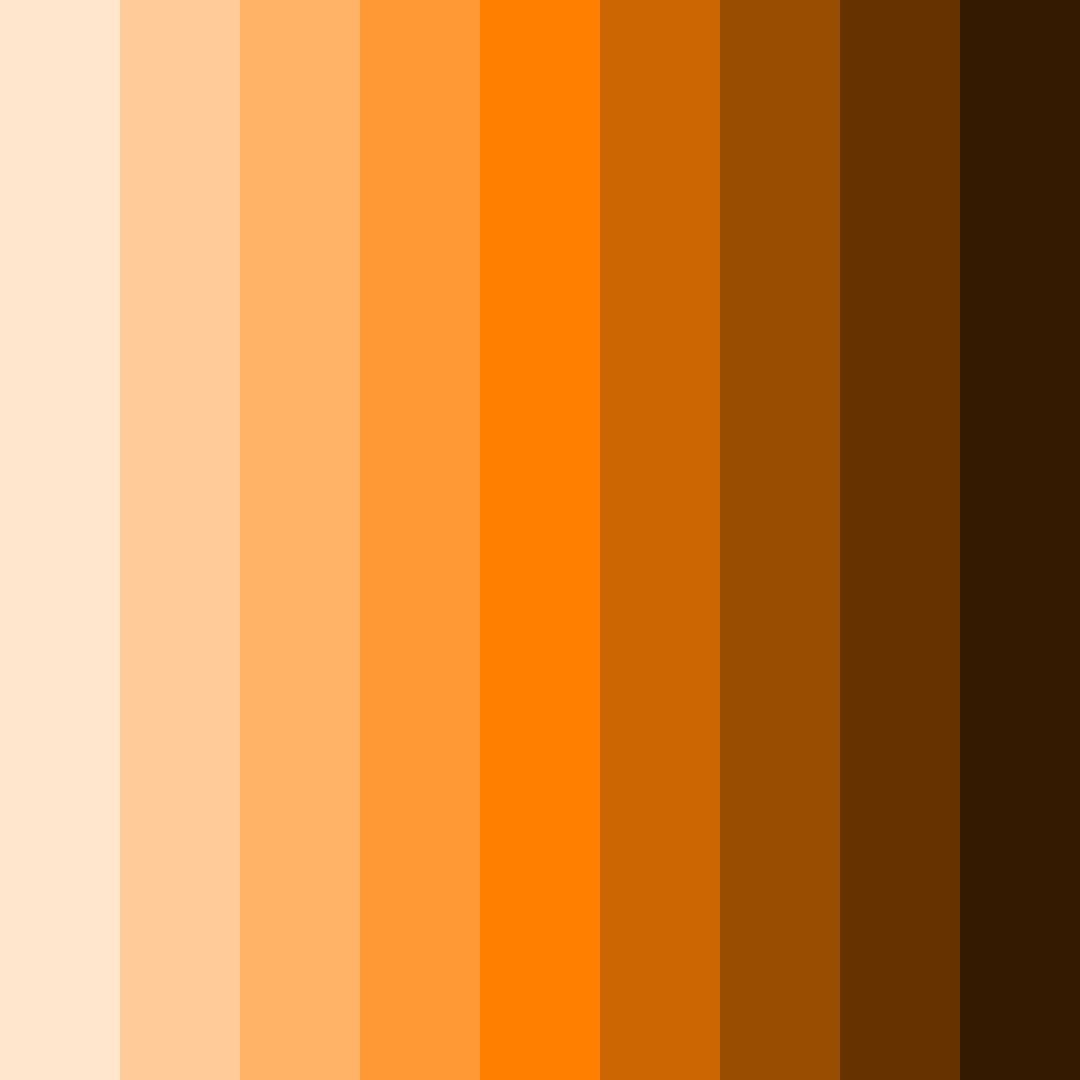 Download autumn ember color palette PNG image (square)