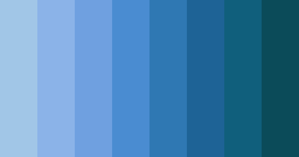 Download azure depths color palette PNG image (landscape)