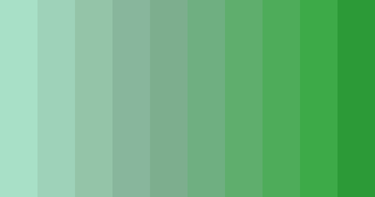 Download minted serenity color palette PNG image (landscape)