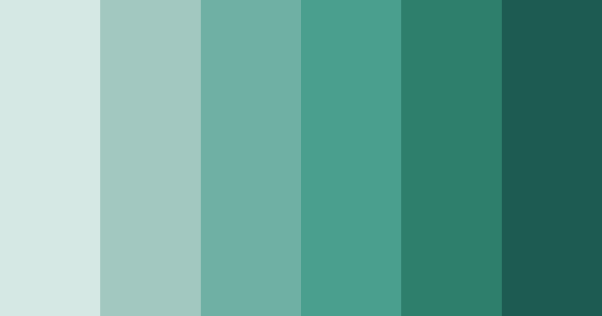 Download teal capricorn color palette PNG image (landscape)