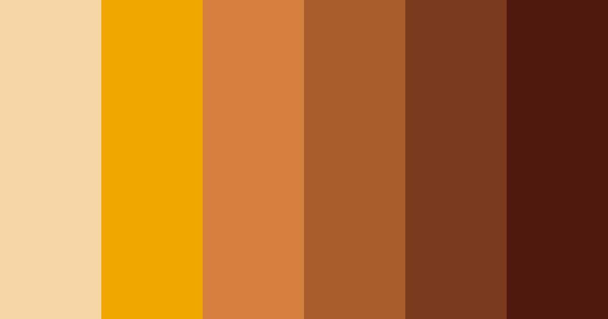 Download autumn ember glow color palette PNG image (landscape)