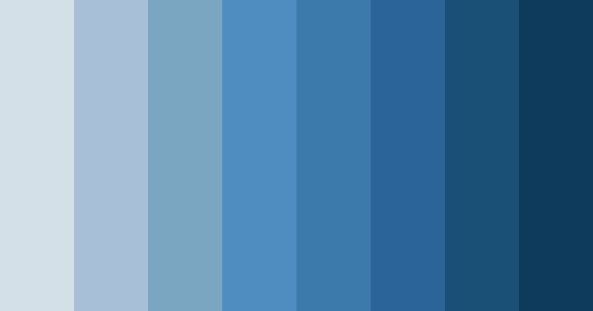 Download london fog blues color palette PNG image (landscape)