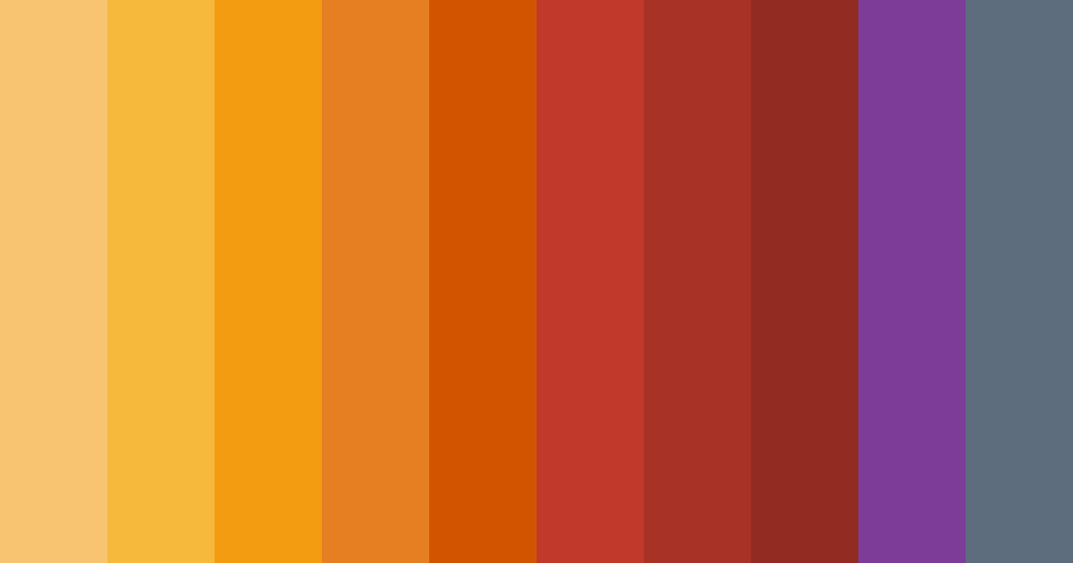 Download dawn's embrace color palette PNG image (landscape)