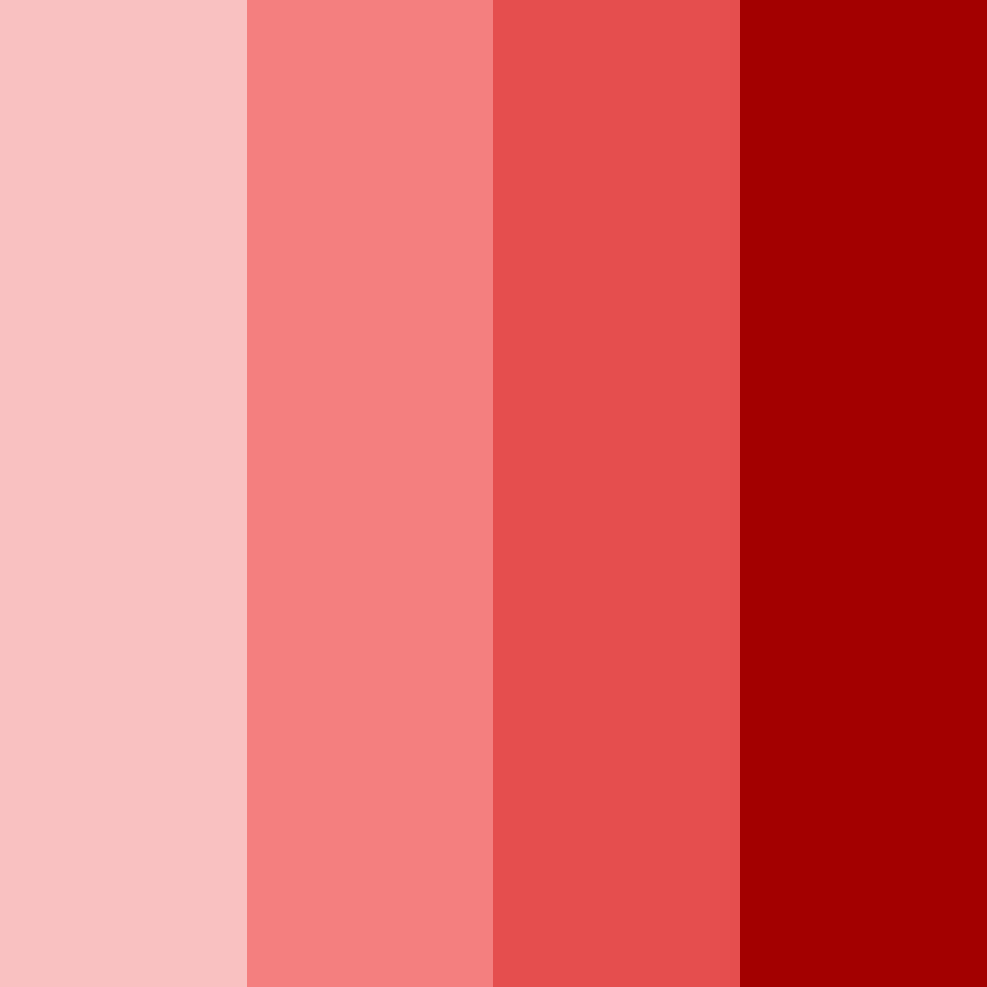 Download crimson blossom color palette PNG image (square)