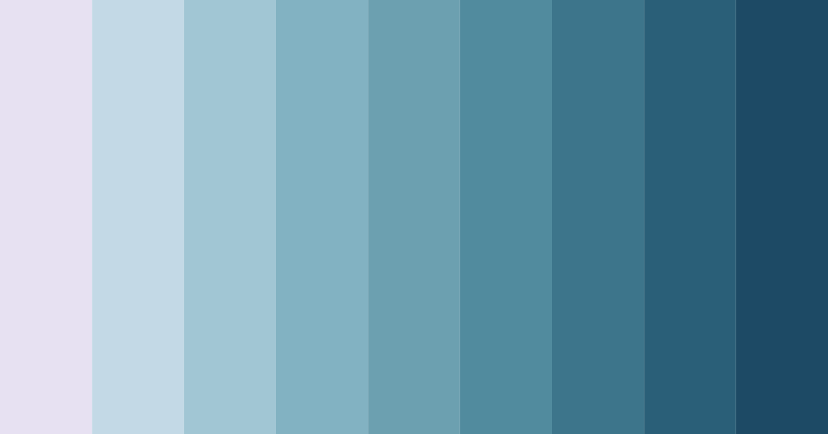 Download twilight serenity color palette PNG image (landscape)