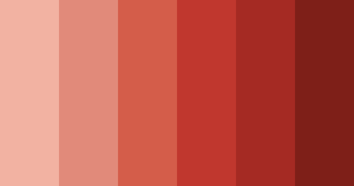 Download red earth color palette PNG image (landscape)