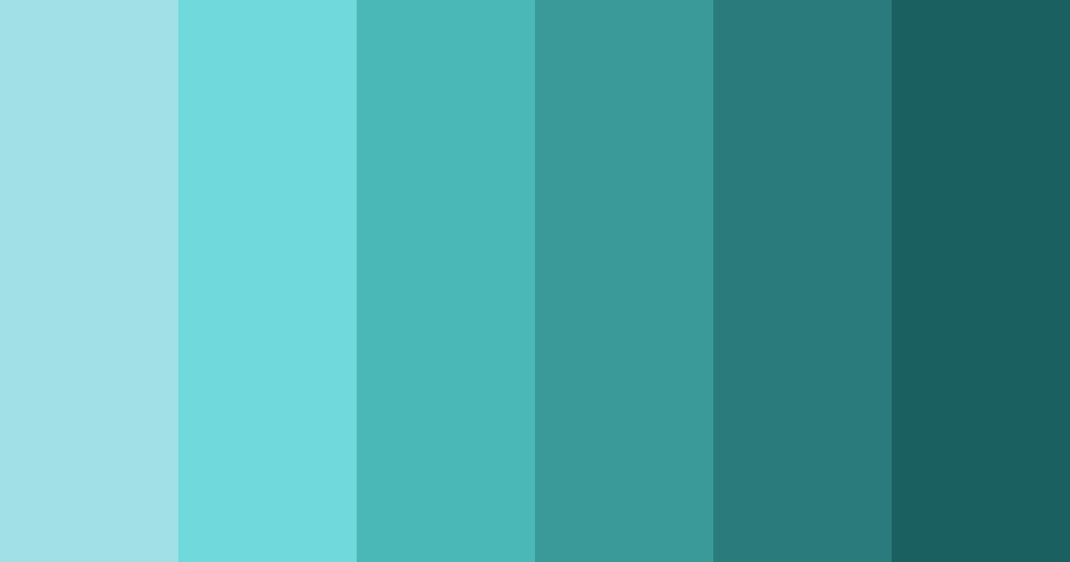 Download tidal serenity color palette PNG image (landscape)