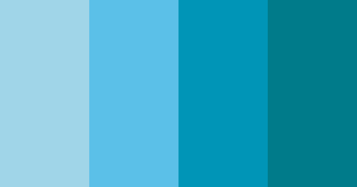 Download oceanic serenity color palette PNG image (landscape)