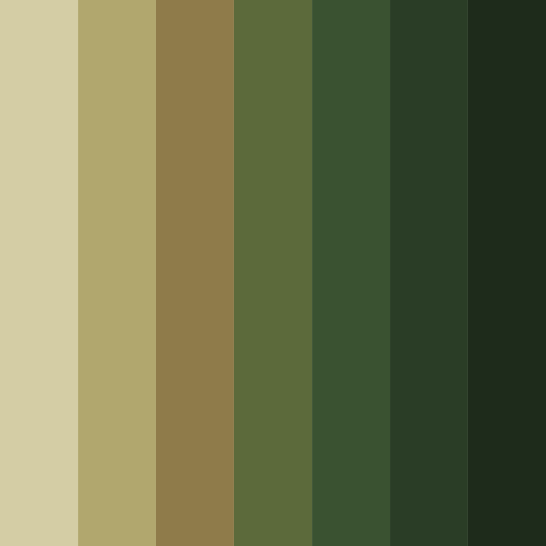 Download emerald elegance color palette PNG image (square)