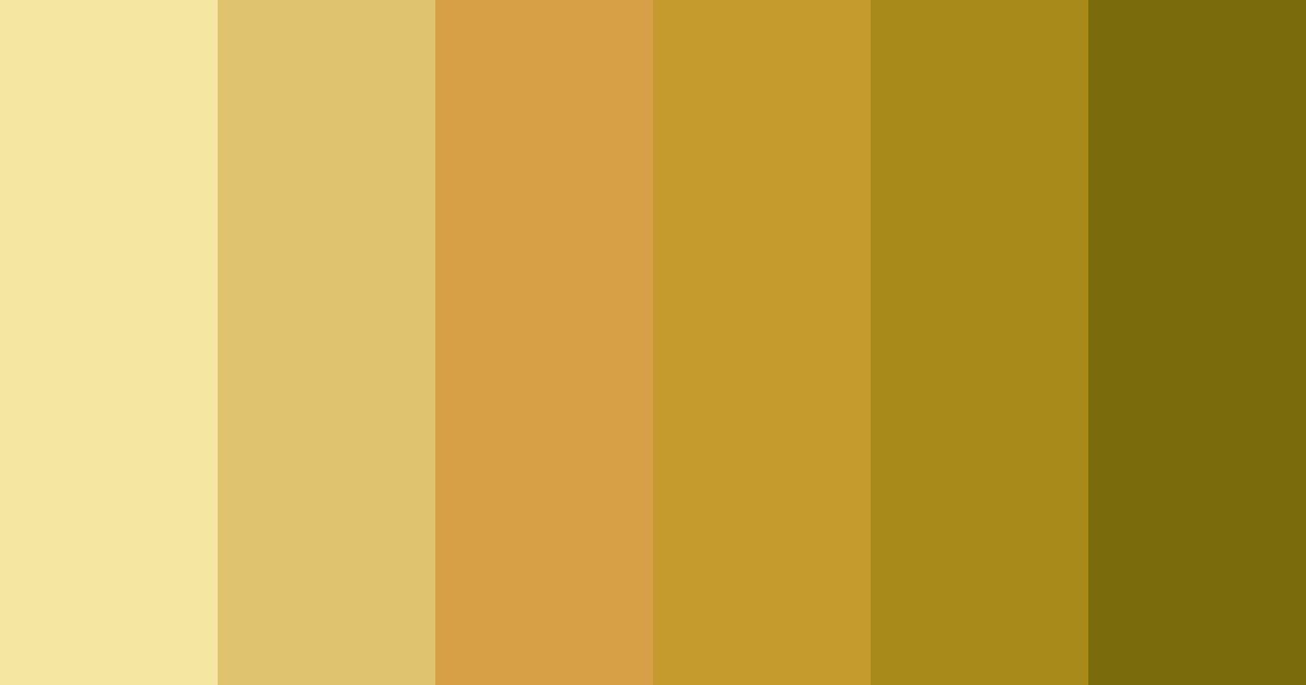 Download golden autumn whisper color palette PNG image (landscape)