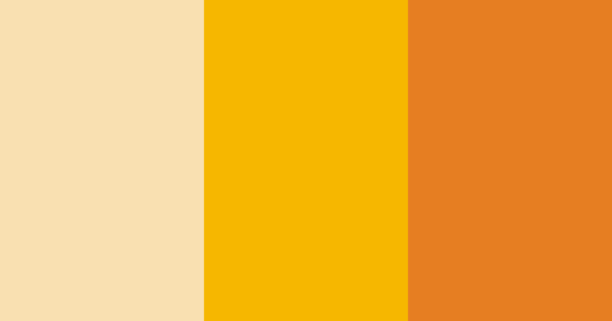 Download orange sunset color palette PNG image (landscape)