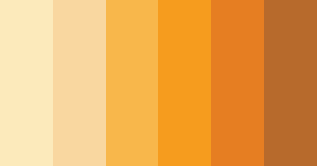 Download golden sunrise medley color palette PNG image (landscape)