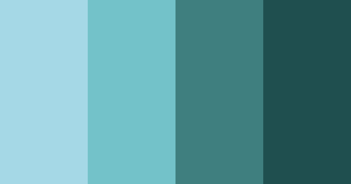 Download aqua whisper color palette PNG image (landscape)