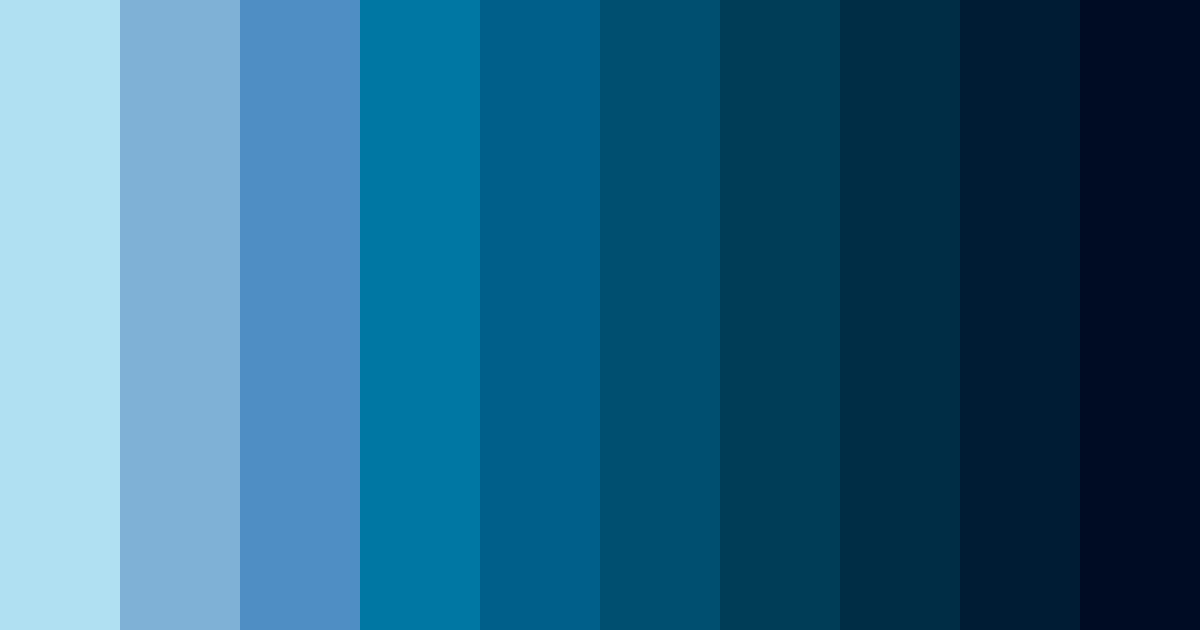 Download deep ocean serenity color palette PNG image (landscape)