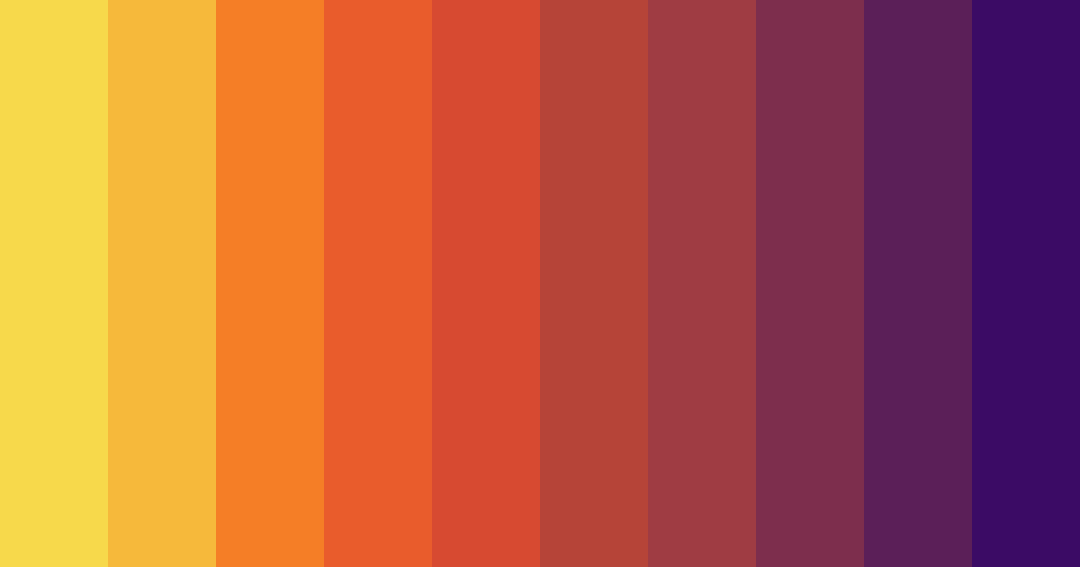 Download warm red color palette PNG image (landscape)