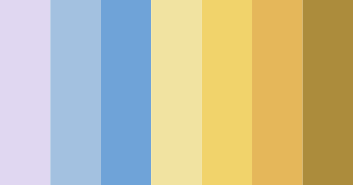 Download lavender skies and sunny fields color palette PNG image (landscape)