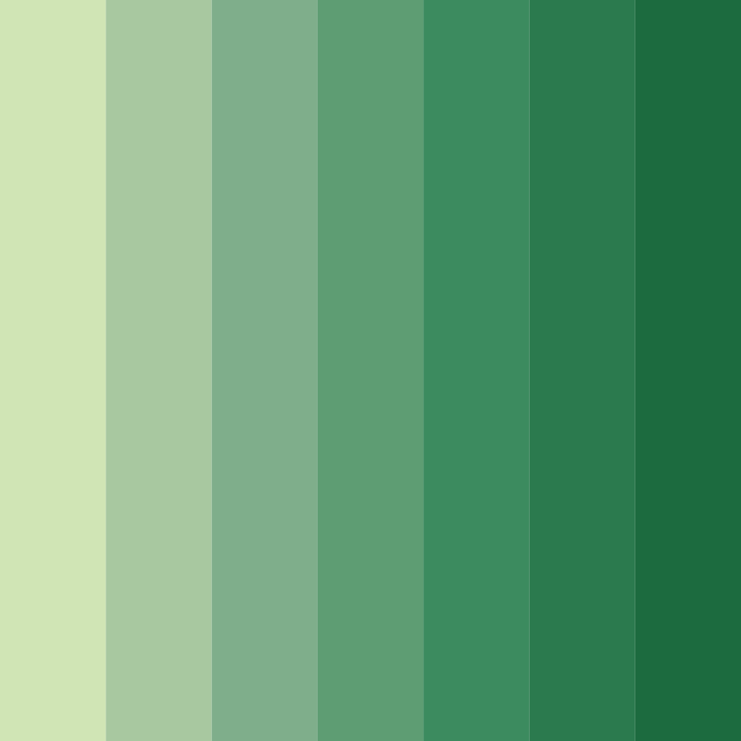 Download verdant whisper color palette PNG image (square)