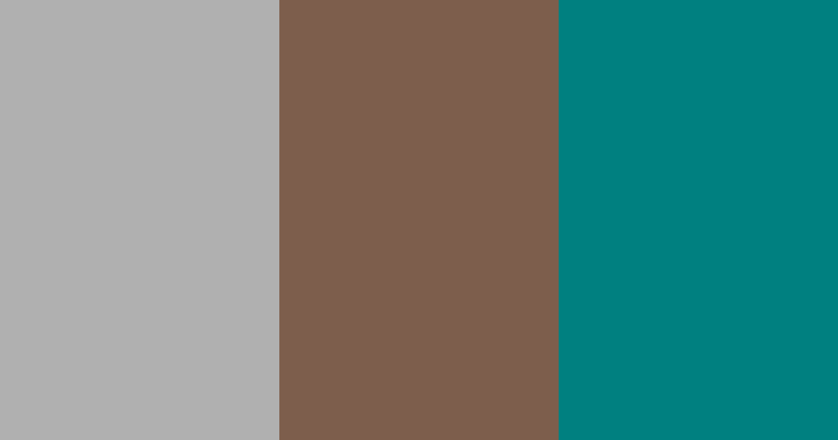 Download tealwood serenity color palette PNG image (landscape)