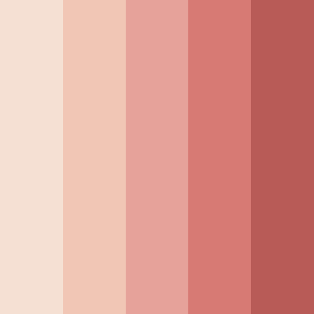 Download soft pink color palette PNG image (square)