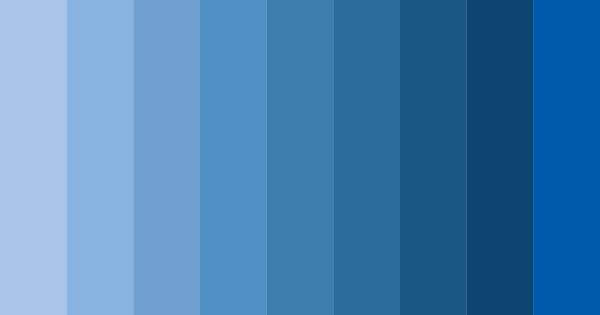 Download oceanic harmony color palette PNG image (landscape)