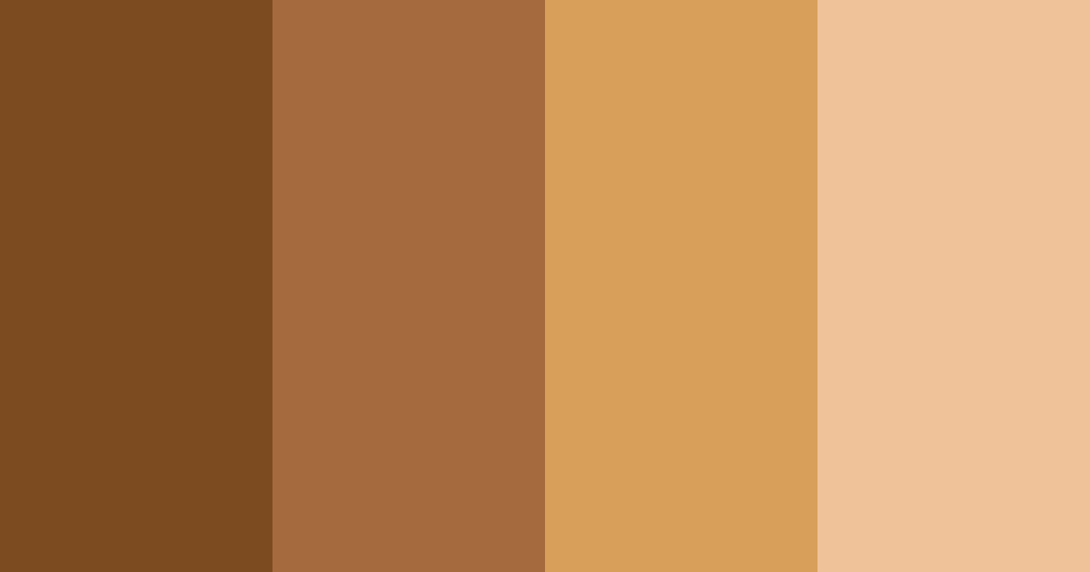 Download amber cheerfulness color palette PNG image (landscape)