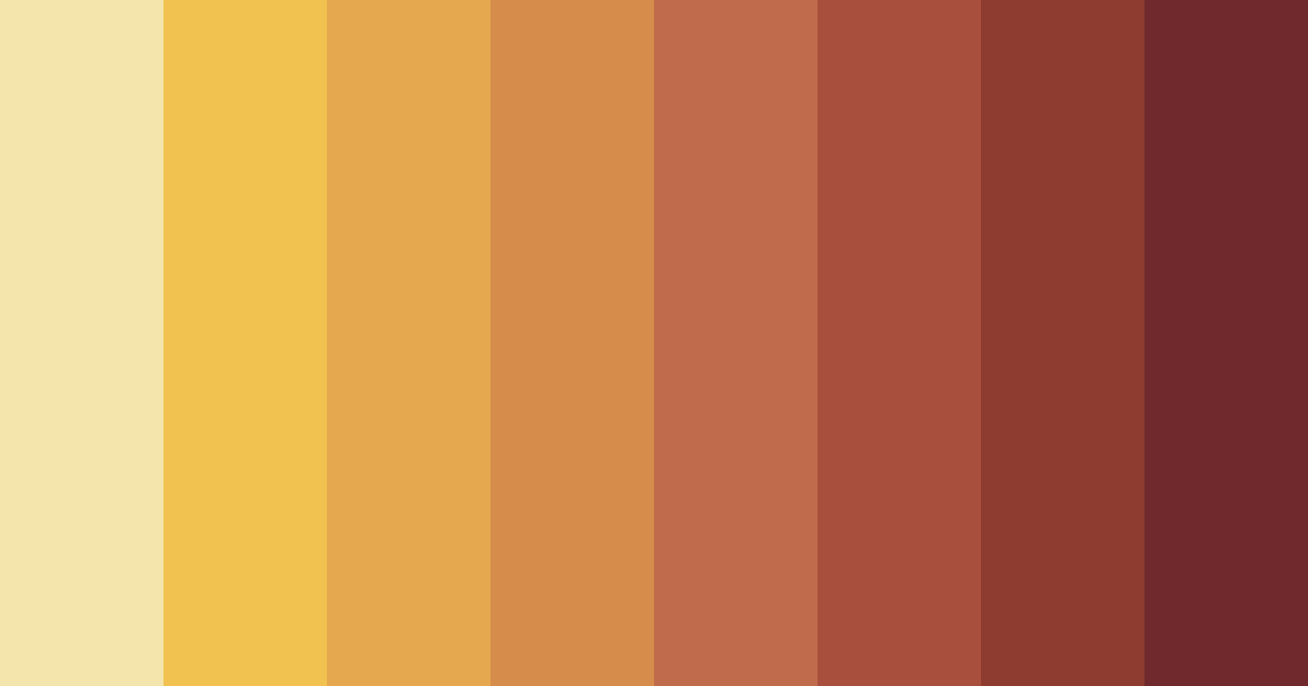 Download autumn emberwood color palette PNG image (landscape)