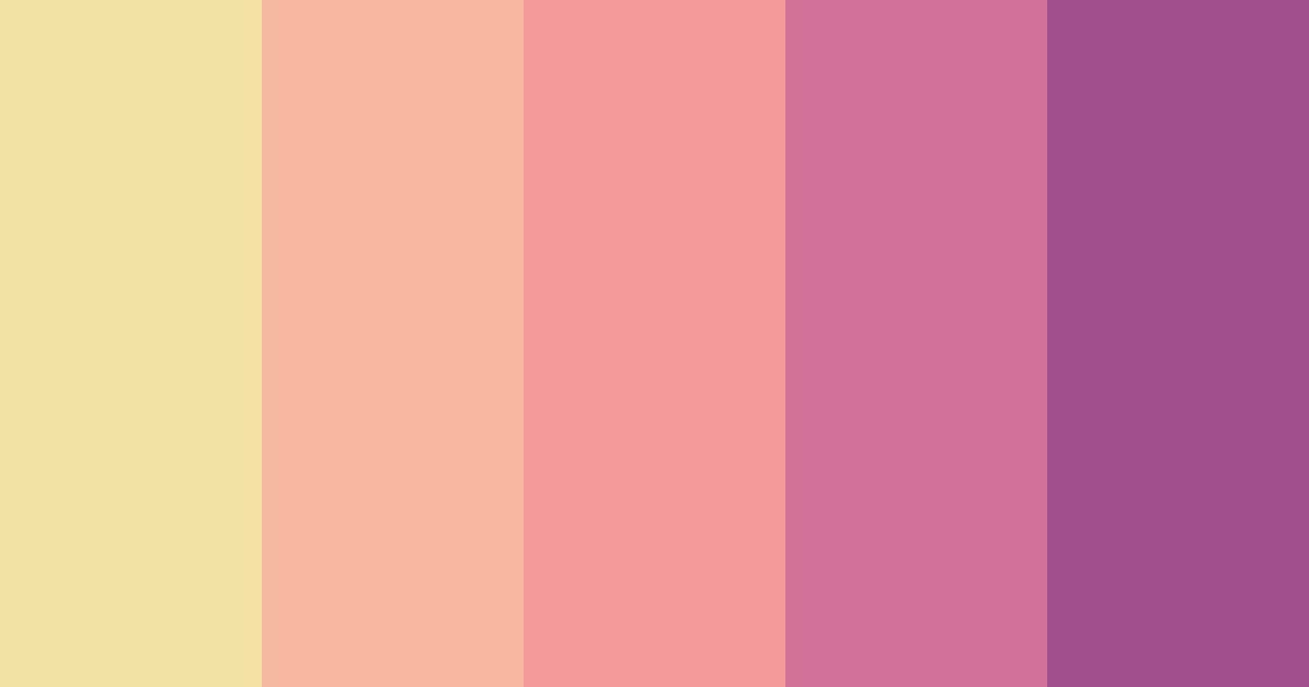 Download bright pink color palette PNG image (landscape)