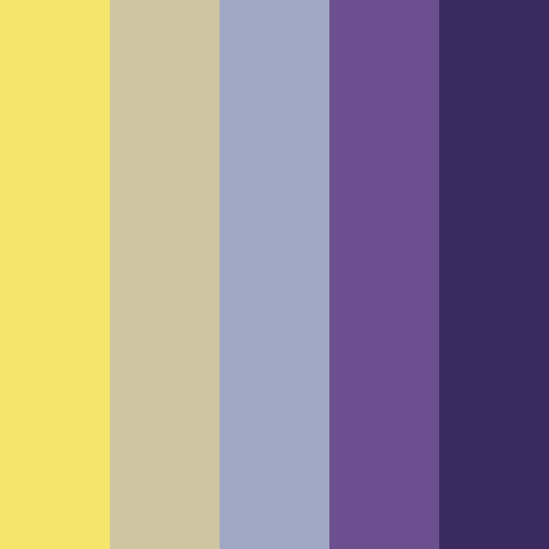 Download futuristic harmony color palette PNG image (square)