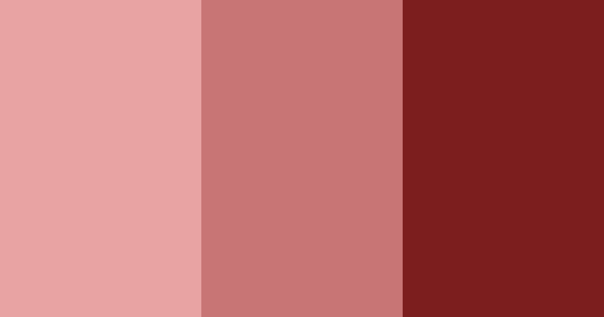 Download dark red color palette PNG image (landscape)