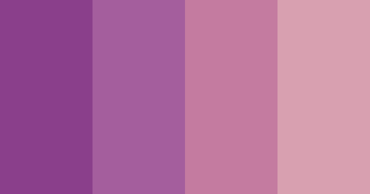 Download magenta sunrise color palette PNG image (landscape)