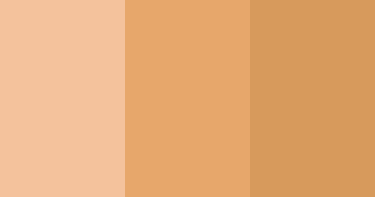 Download warm orange color palette PNG image (landscape)