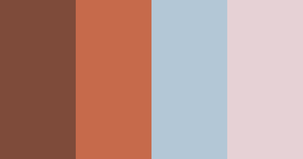 Download rust velvet dream color palette PNG image (landscape)