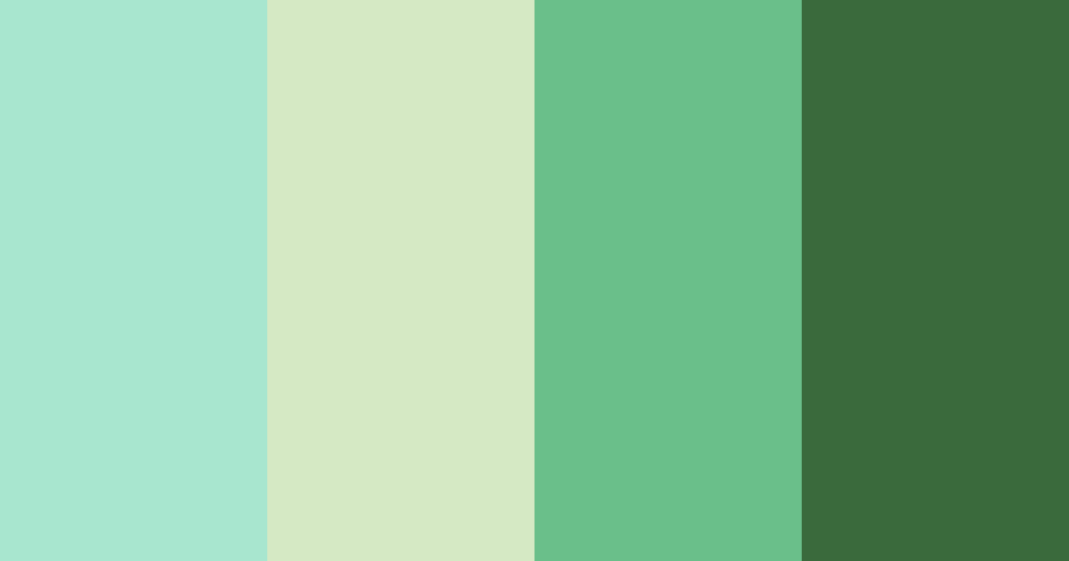 Download verdant serenity color palette PNG image (landscape)