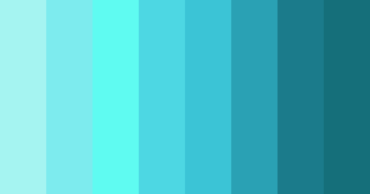 Download turquoise breeze color palette PNG image (landscape)