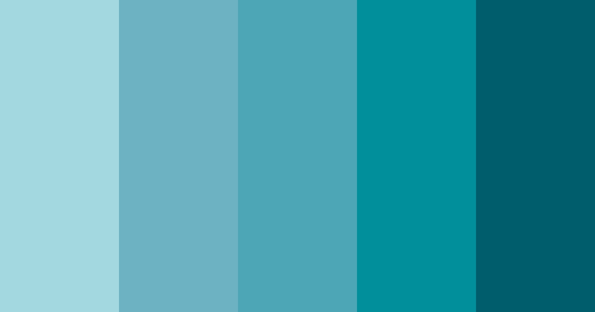 Download azure shoreline color palette PNG image (landscape)