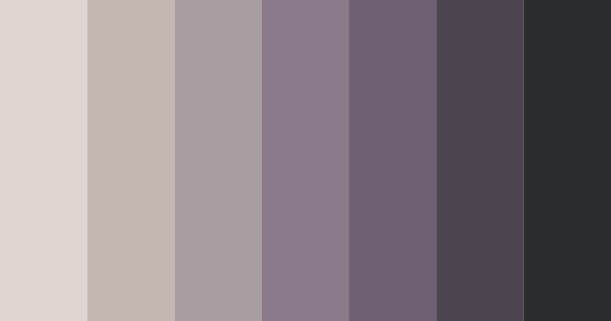 Download muted gray color palette PNG image (landscape)