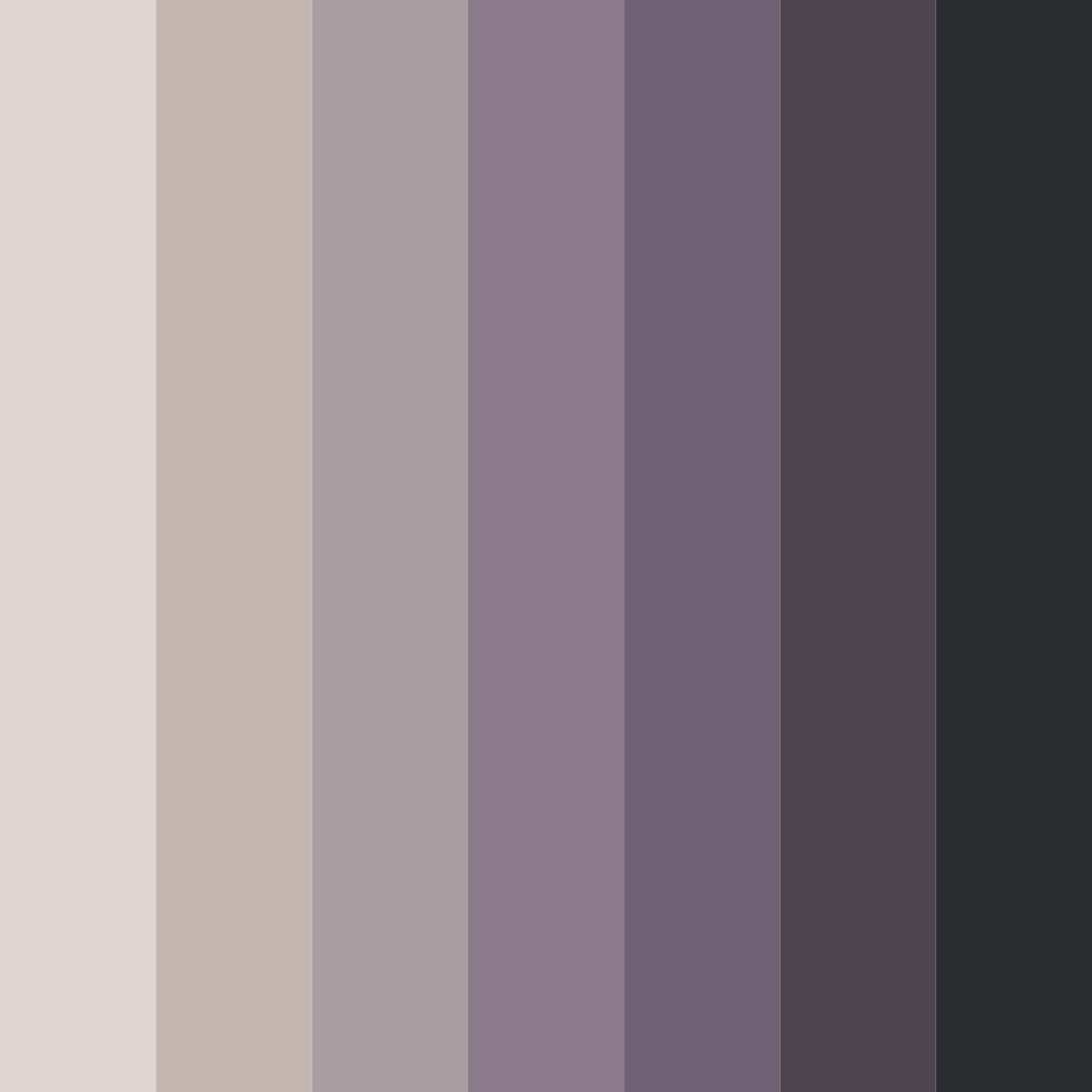 Download muted gray color palette PNG image (square)