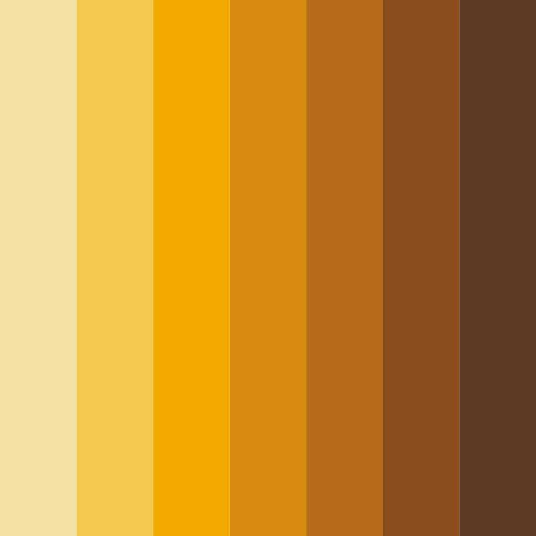 Download golden earth color palette PNG image (square)