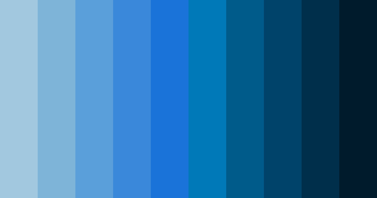 Download oceanic symphony color palette PNG image (landscape)