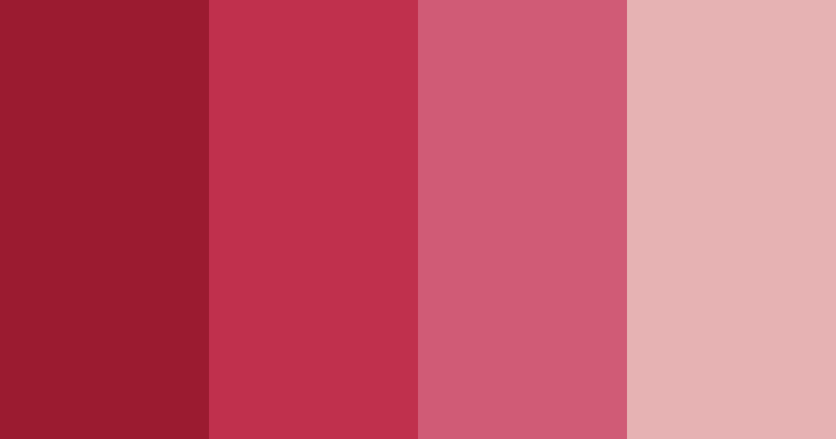 Download crimson pearl color palette PNG image (landscape)