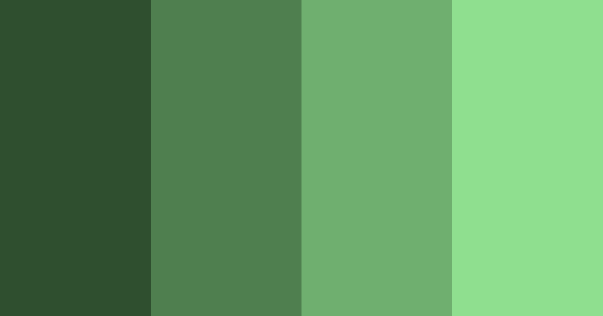 Download glossy green horizon color palette PNG image (landscape)